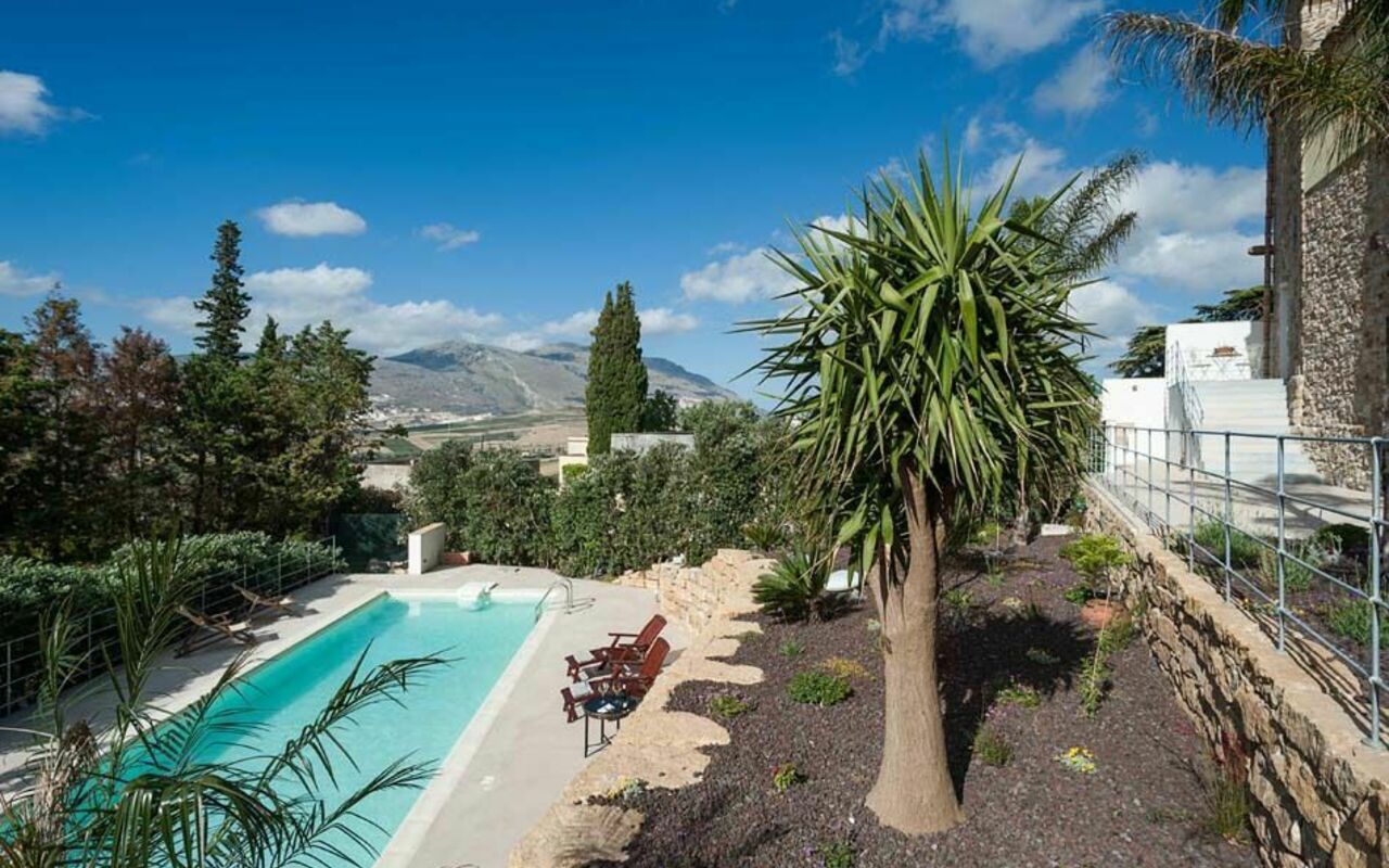 Baglio Maranzano - Titi: bassin, Jardin