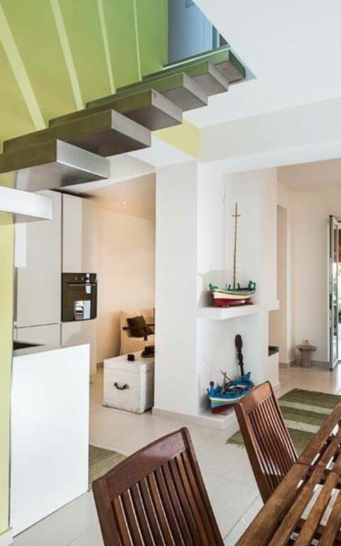 Cala Marina: Salle à manger, Salon