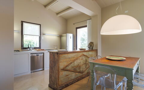 Logement Isla Verde - Ulivi: Cuisine, Salle à manger