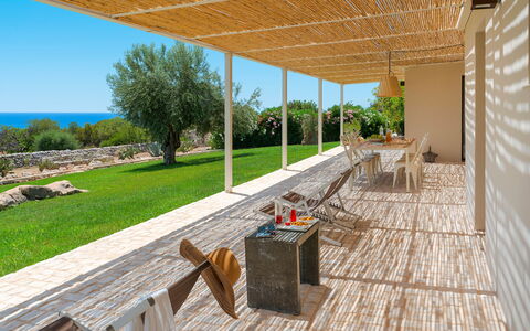 Logement Isla Verde - Carrubi: Balcon / Terrasse / Patio, Extérieur, Extérieurs, Jardin