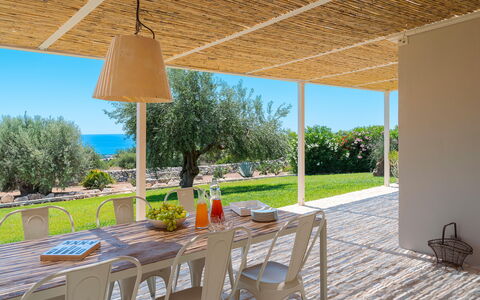 Logement Isla Verde - Carrubi: Balcon / Terrasse / Patio, Extérieur, Extérieurs, Jardin, Vues