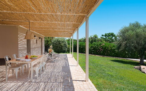 Logement Isla Verde - Carrubi: Balcon / Terrasse / Patio, Extérieur, Extérieurs, Jardin