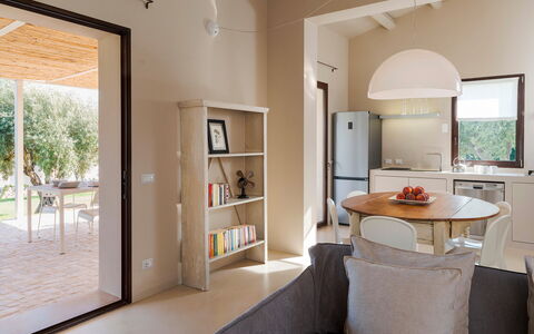 Logement Isla Verde - Gelsi: Cuisine, Salle à manger, Salon