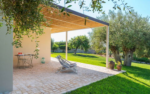 Logement Isla Verde - Ulivi: Balcon / Terrasse / Patio, Extérieur, Extérieurs, Jardin