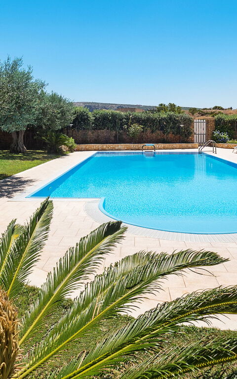 Afrodite: bassin, Été, Extérieur, Jardin