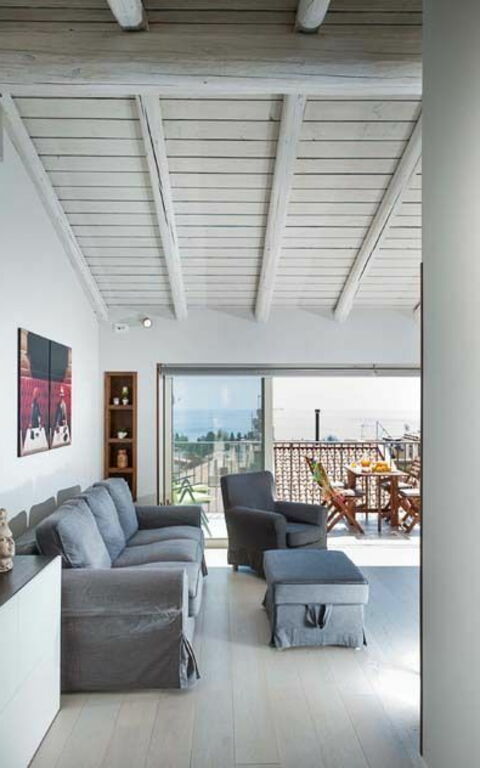 Taormina Suite: Cuisine, Salle à manger, Salon