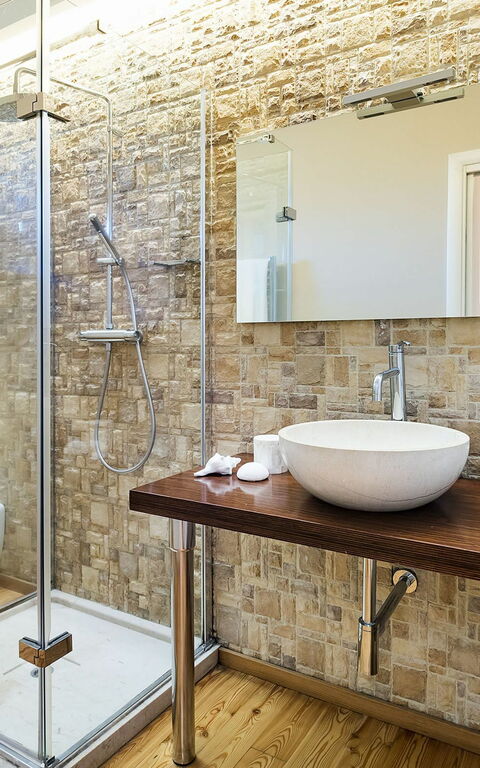 Viagrande: Salle de bain