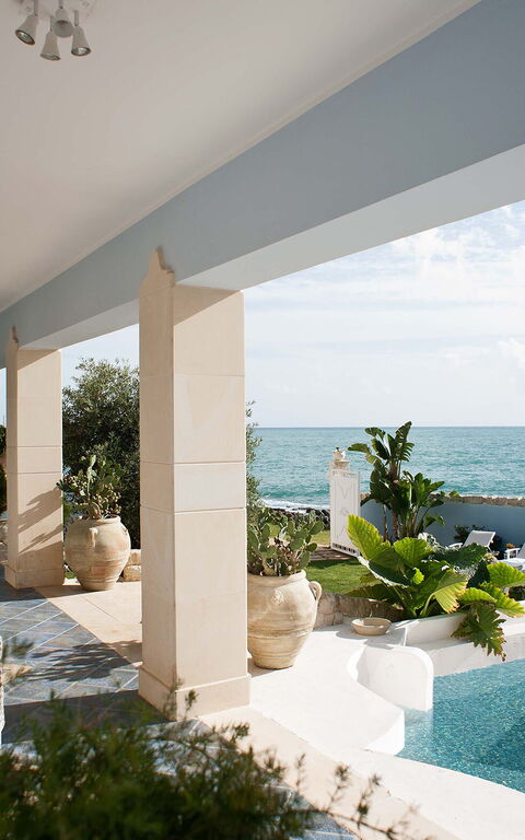 Villa Antares: Balcon / Terrasse / Patio, bassin, Extérieur, Jardin, Vues