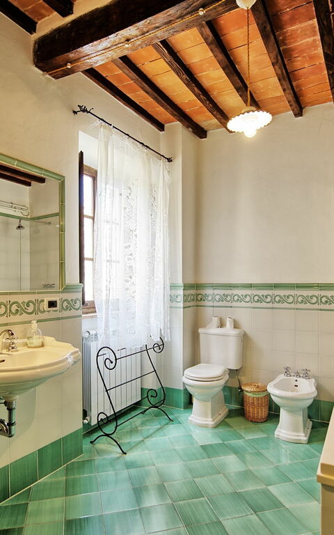 Villa Capolona: Salle de bain