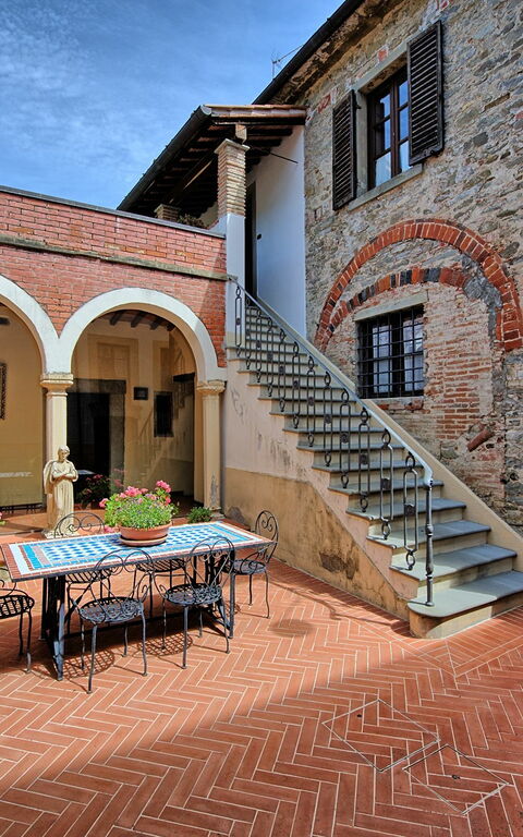 Villa Capolona: Extérieurs