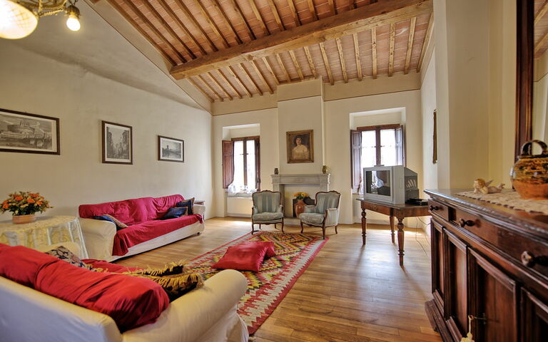 Villa Capolona: Salon