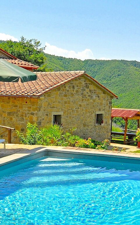 Villa Margherita Uno: bassin, Extérieurs