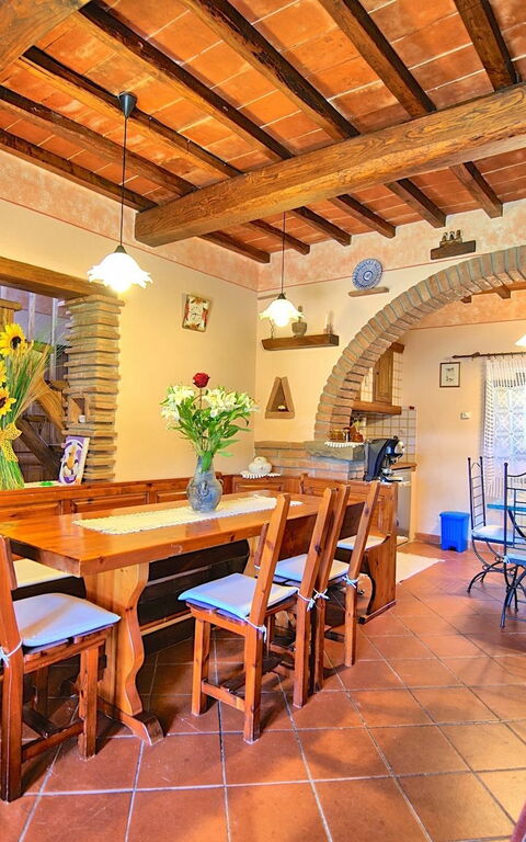 Villa Margherita Uno: Salle à manger, Salon