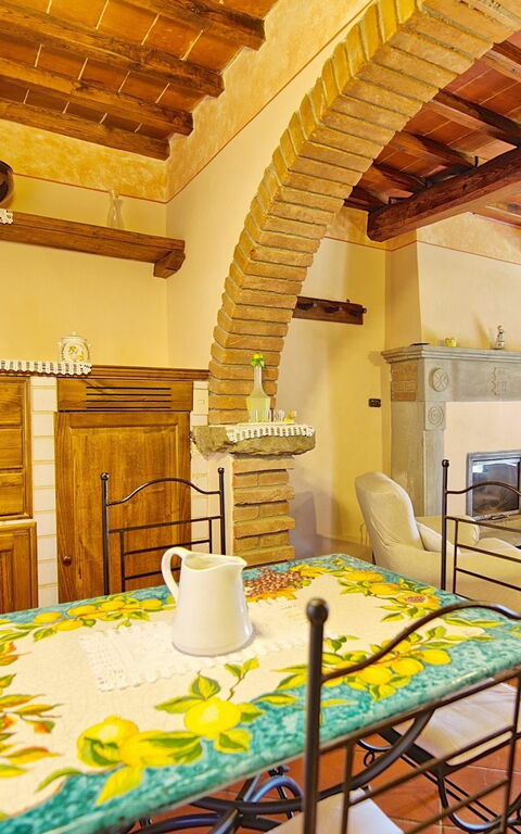 Villa Margherita Uno: Salle à manger, Salon