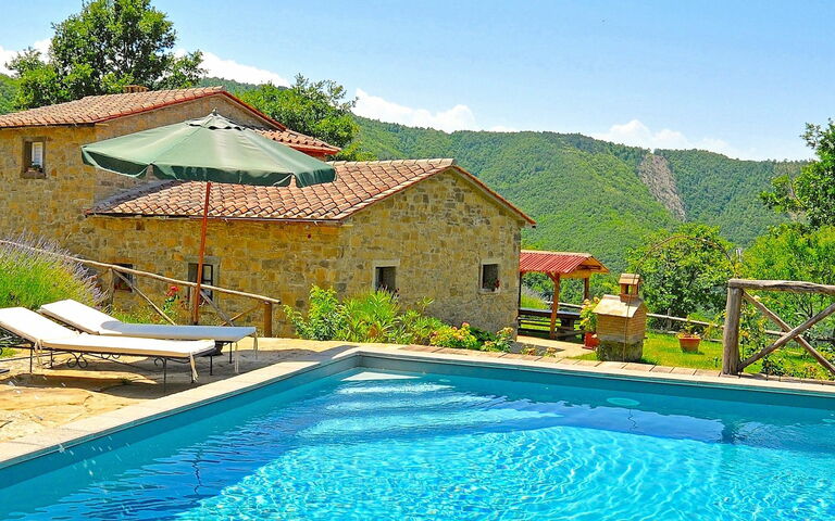 Villa Margherita Uno: bassin, Extérieurs