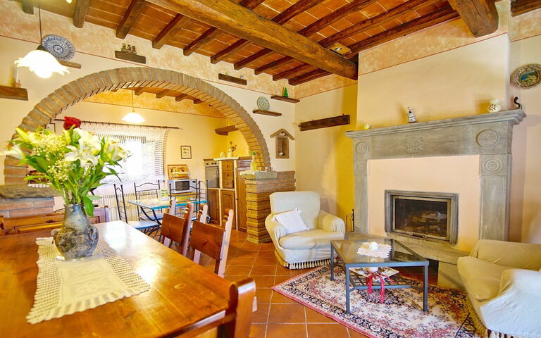Villa Margherita Uno: Salle à manger, Salon