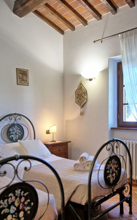 Villa Portole Due: chambre à coucher