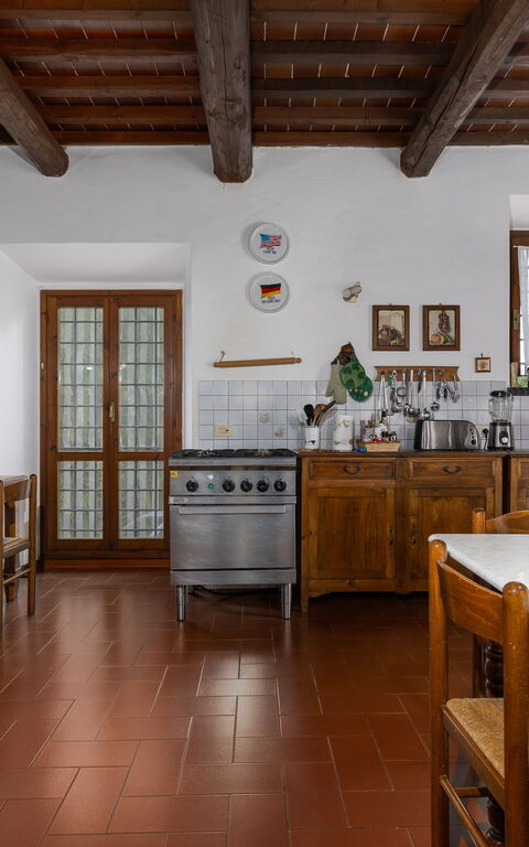 Casale Giotto: Cuisine, Salle à manger
