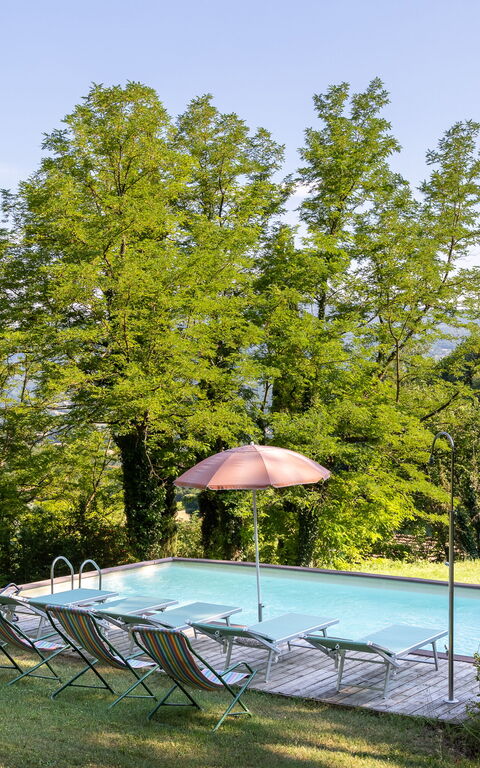 Casale Giotto: bassin, Extérieur, Extérieurs, Jardin
