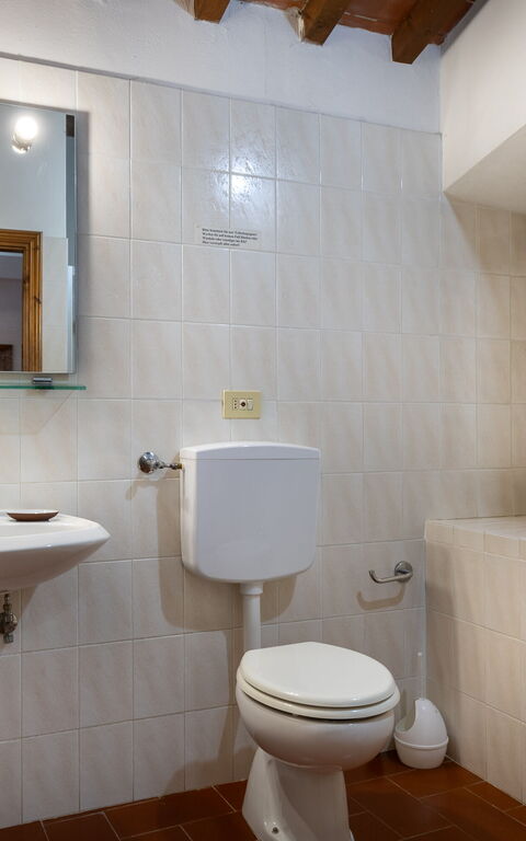 Casale Giotto: Salle de bain