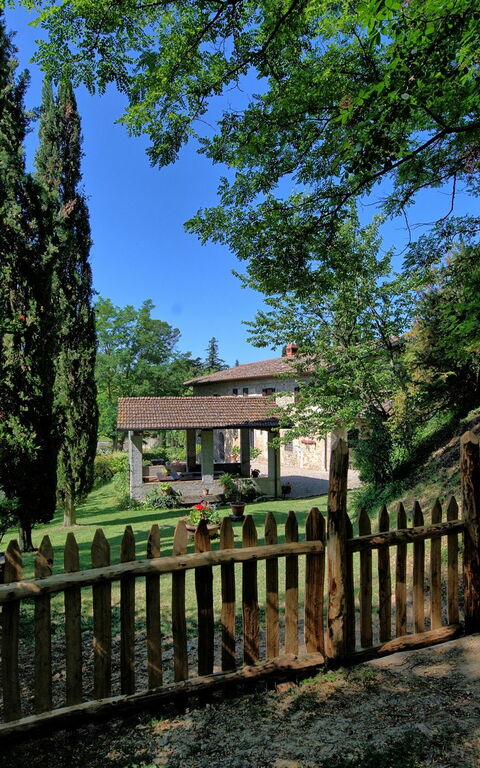 Casale Giotto: Jardin