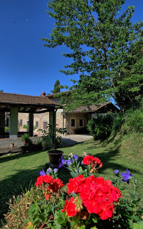 Casale Giotto: Jardin