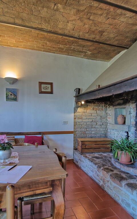 Casale Giotto: Salle à manger, Salon