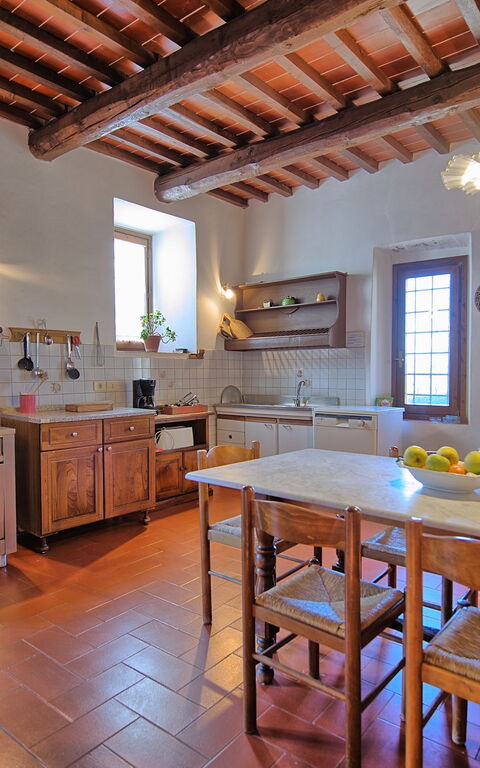 Casale Giotto: Cuisine, Salle à manger