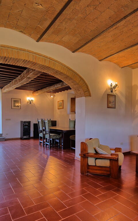 Casale Giotto: Salle à manger, Salon