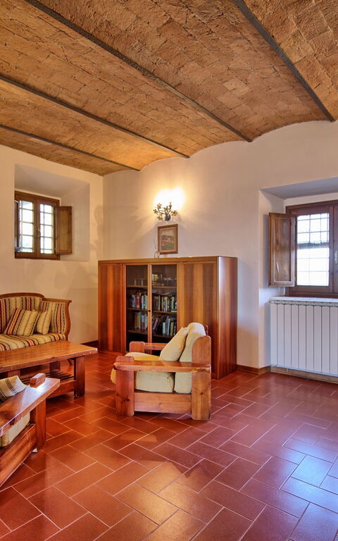 Casale Giotto: Salle à manger, Salon