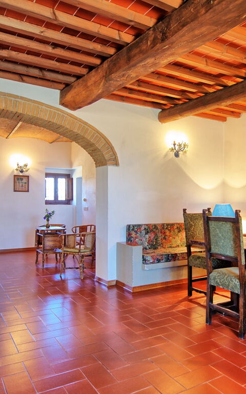 Casale Giotto: Salle à manger, Salon