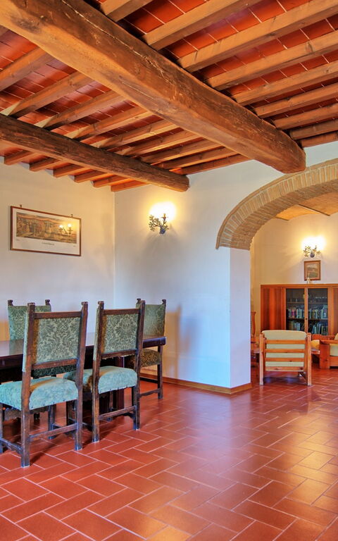 Casale Giotto: Salle à manger, Salon