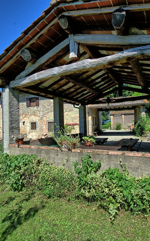 Casale Giotto: Jardin