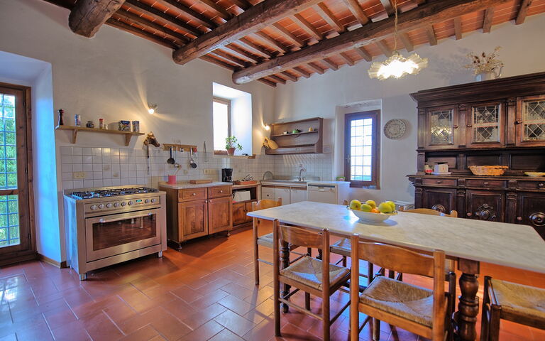 Casale Giotto: Cuisine, Salle à manger
