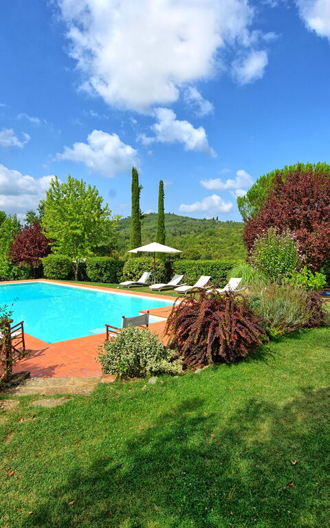 Villa Marika: bassin, Jardin