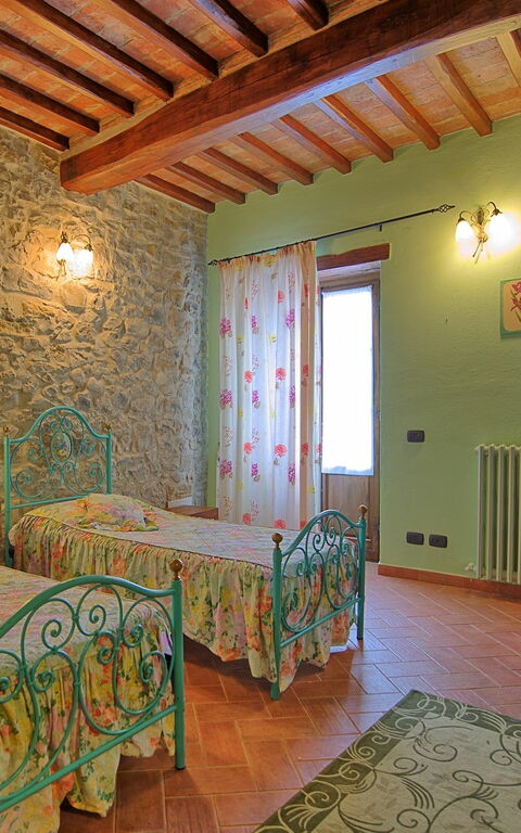 Villa Marika: chambre à coucher