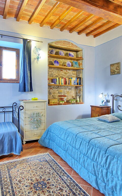 Villa Marika: chambre à coucher