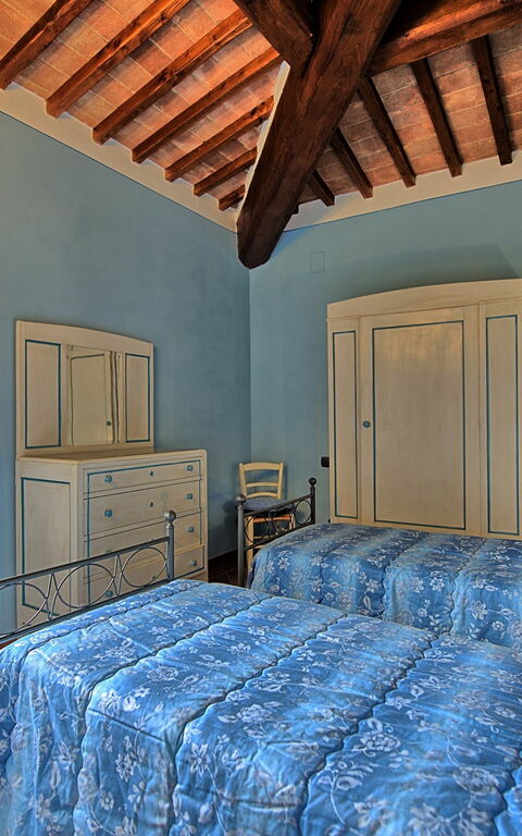 Villa Marika: chambre à coucher