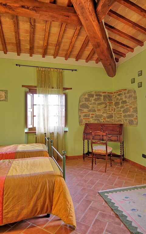 Villa Marika: chambre à coucher