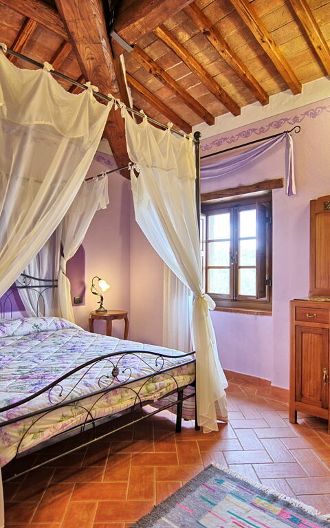Villa Marika: chambre à coucher