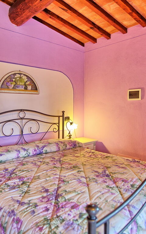 Villa Marika: chambre à coucher