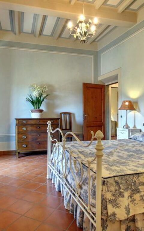 Villa Stolli: chambre à coucher
