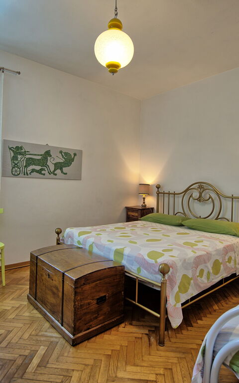 Villa Pratovecchio: chambre à coucher