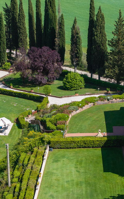 Villa Sabrina: bassin, Vues