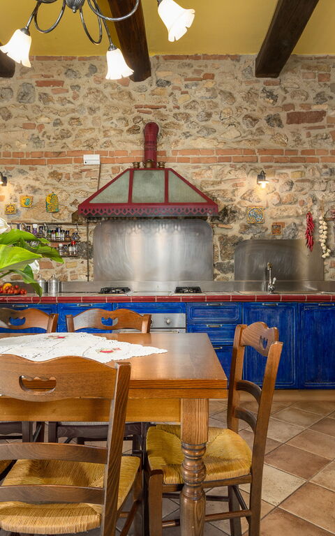 Villa Sabrina: Cuisine, Salle à manger