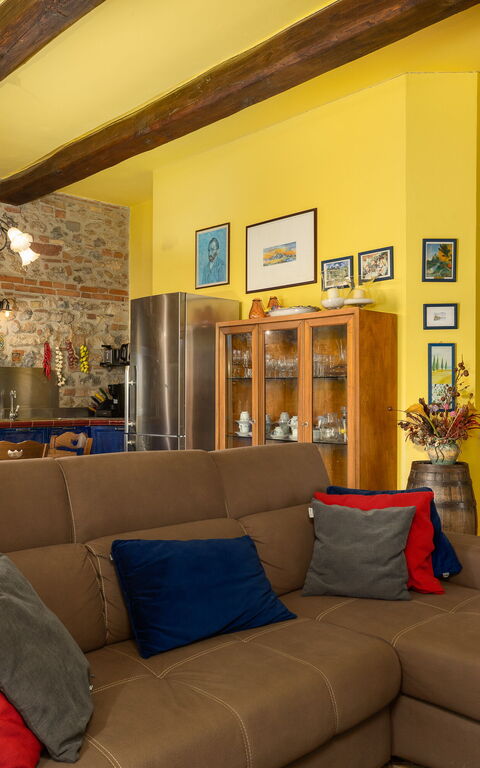 Villa Sabrina: Cuisine, Salon