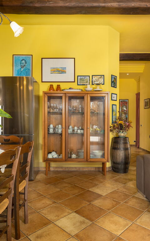 Villa Sabrina: Salle à manger, Salon