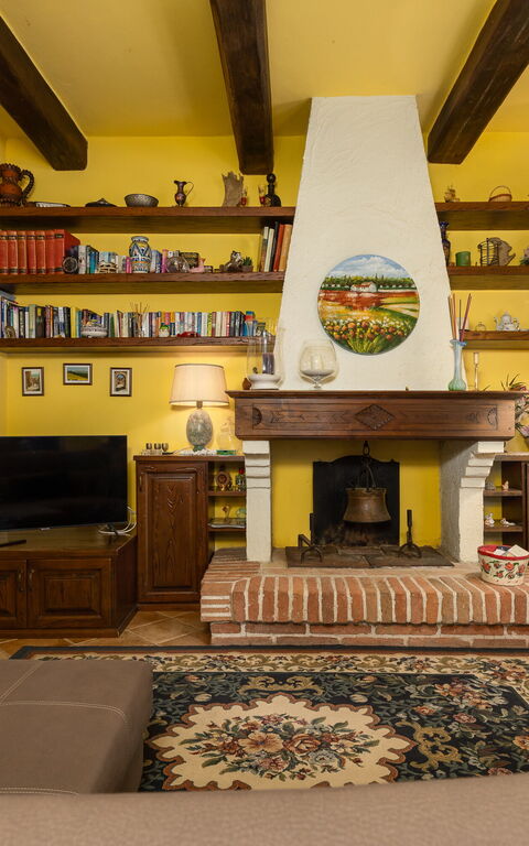 Villa Sabrina: Salon
