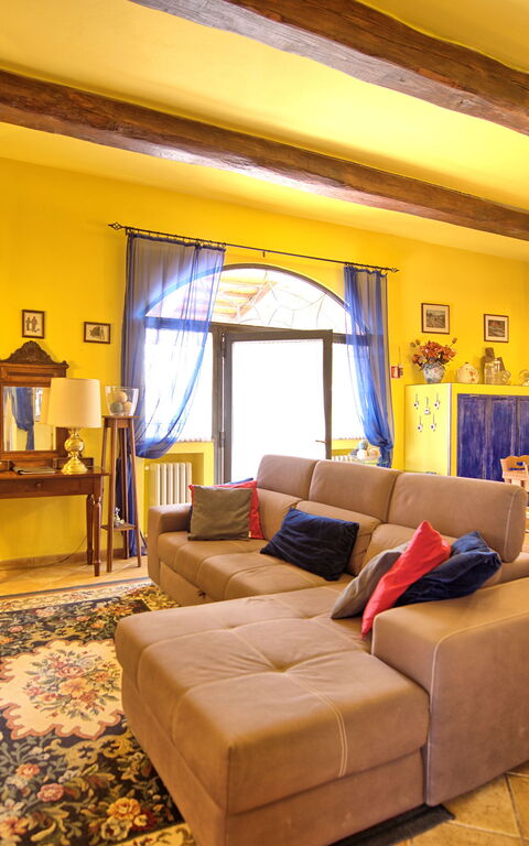 Villa Sabrina: Salon