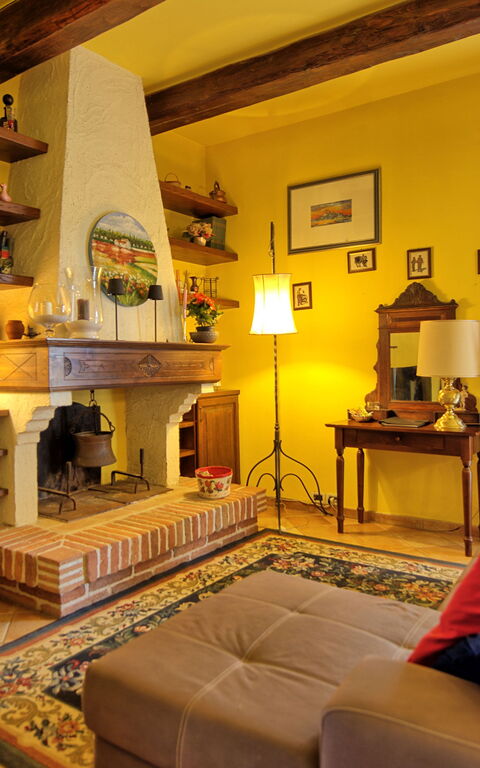 Villa Sabrina: Salon